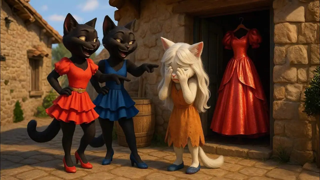 😱Poor cat rises to become fashion designer💔😭#catshorts#cutecat#ai#aicat#cat #catstory#kitten#poorcat